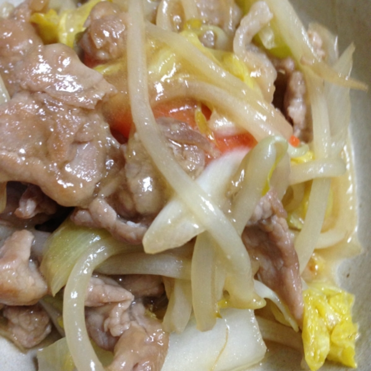 豚肉と白菜ともやしのあんかけ炒め レシピ 作り方 By ももぞう 楽天レシピ
